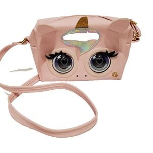 Purse Pets Glamicorn Unicorn Interactive Blinks and Responds to Touch Works